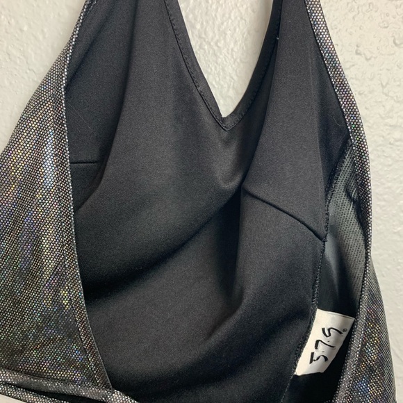 Glitter Holographic Crop Top - Picture 4 of 5